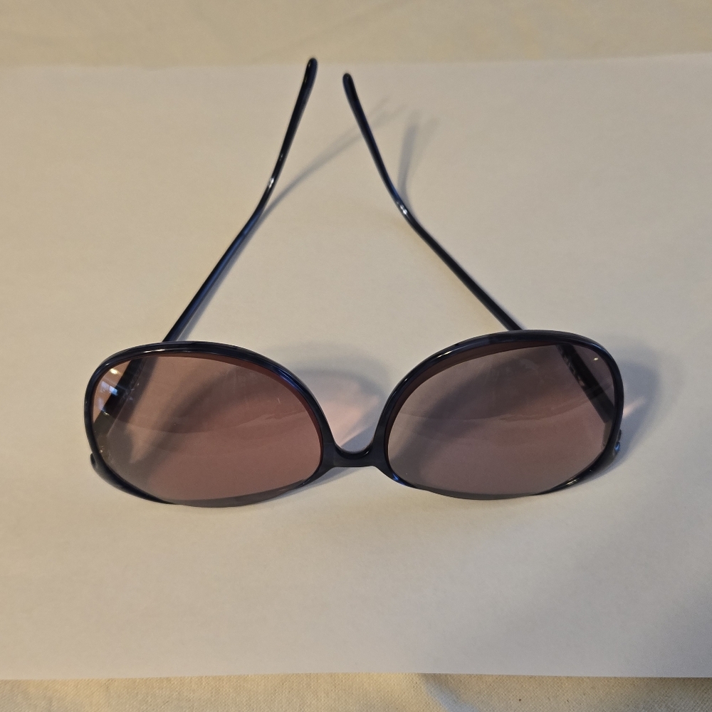 Vintage Liz Claiborne LC-49 Blu Dem Eyeglass Frames